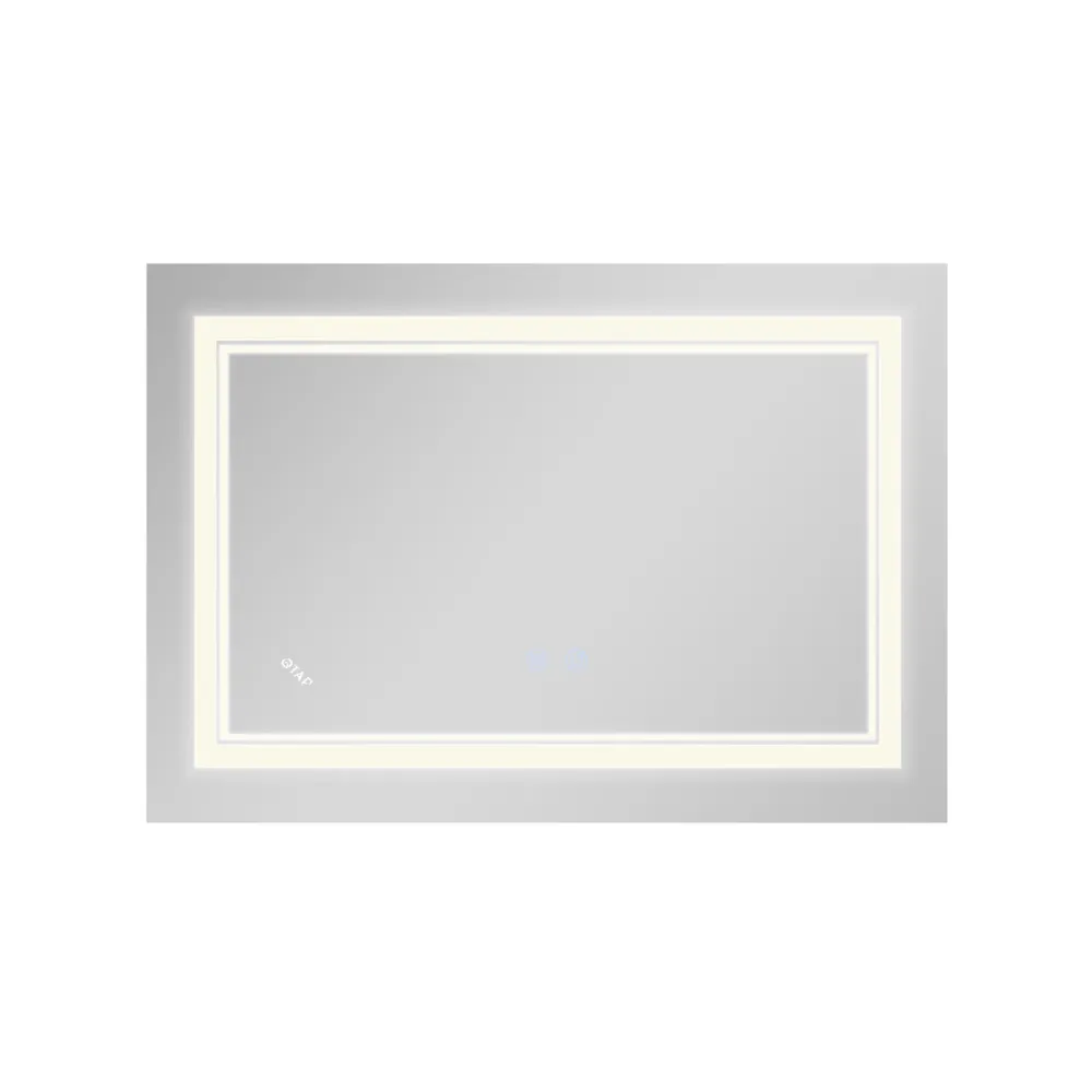 Дзеркало Qtap Cardinal (CA1) 800х600 з LED-підсвіткою Touch, з антизапотіванням, з димером, темп. кольору (3000-6500K) Reverse Київ - фото 18