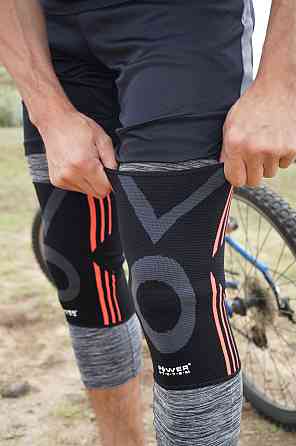 Наколінники Power System PS-6021 Knee Support Evo Black/Orange (пара) XL Каменское