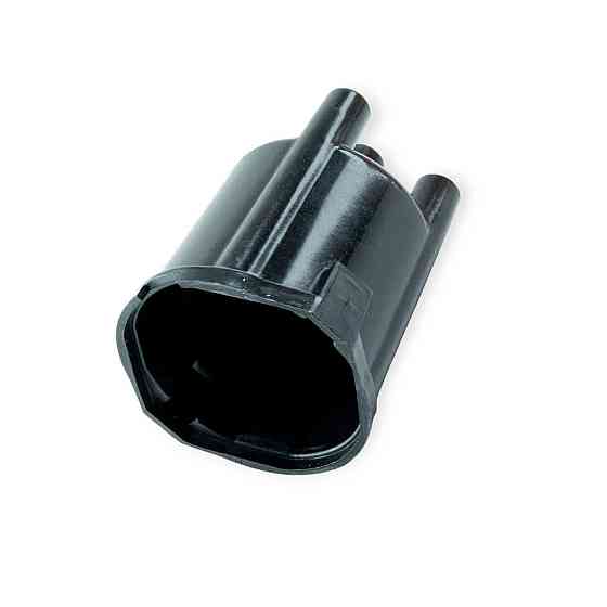 Кришка 2101-2107, 2121 (кришка розподільника запалювання чорна) мідний контакт трамблера Мукачево