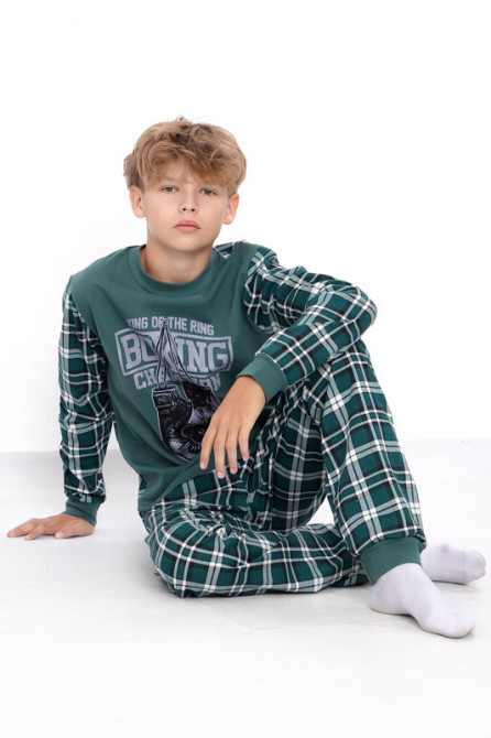 Піжама для хлопчика (підлітка) 100% бавовна (начіс) Київ - фото 2