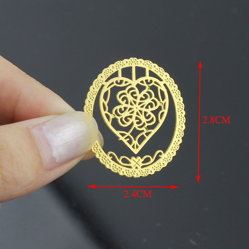 Закладка для книги металлическая Сердце Киев - изображение 1