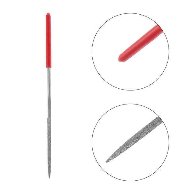 Набір алмазних надфілів, 10 шт., 140 мм INTERTOOL HT-3701 Київ - фото 6