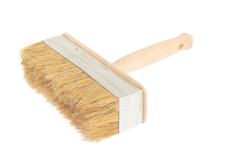 MASTERTOOL Макловиця MASTERTOOL 150×50 мм натуральна щетина з дерев'яною ручкою 91-9215 Коломыя - изображение 3