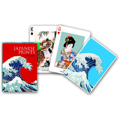 Карты игральные Piatnik Японские гравюры 1 колода х 55 карт (PT-168918) Винница - изображение 1