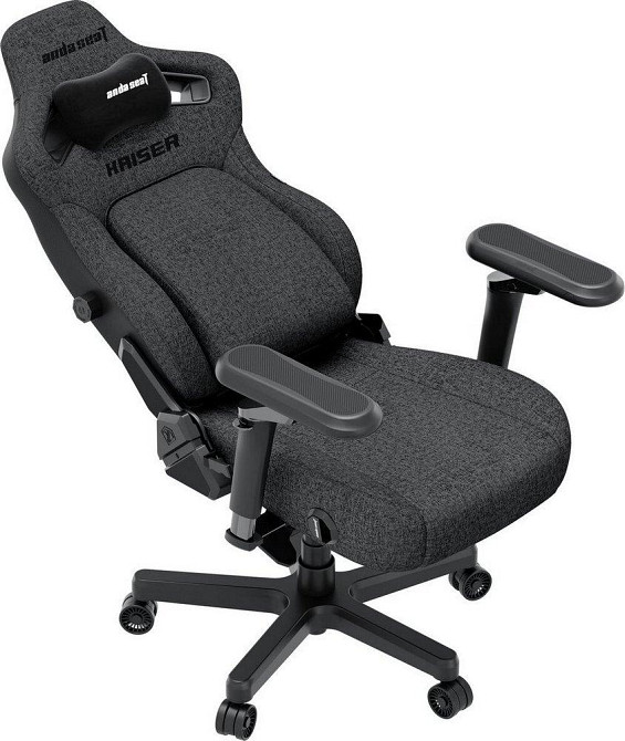 Крісло для геймерів Anda Seat Kaiser 4 V2 Size XL PVC Dark Gray Fabric (AD12YDDC-XLL-20-GB-CF-03) ( 26298 ) Харків - фото 7