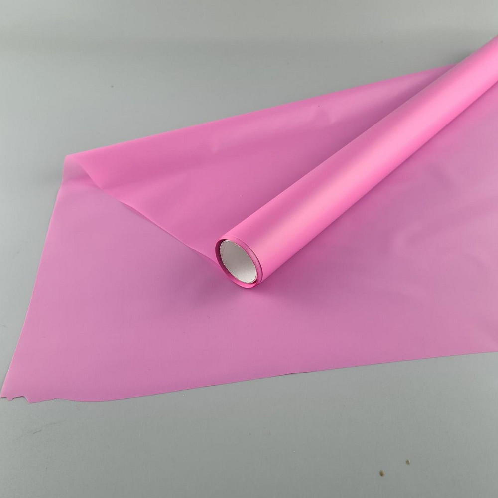 Калька для цветов Рулон 10 м тонированный матовый (9) (h500) №16 Ярко Розовый (1 шт) Харьков - изображение 4