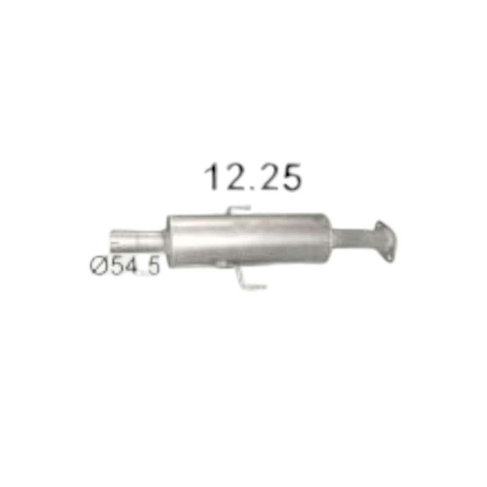 Резонатор 6 1.8-2.5 Мазда Мукачево - фото 1