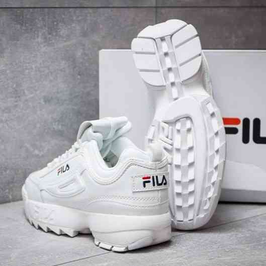 Кроссовки Женские FILA Disruptor Белые Кожаные Фила (размеры: 36,37) Видео Обзор Днепр