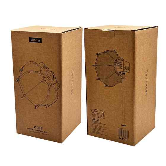 Софтбокс Ulanzi AS-D30 Octagonal Softbox, 30cm, Mini Bowens Mount and Grid (UV-L083GBB1 AS-D30) Київ