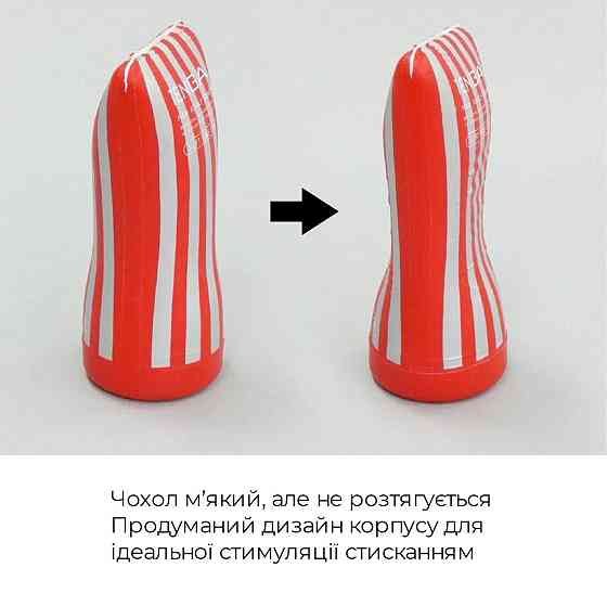Мастурбатор Tenga Soft Case Cup (м’яка подушечка) Strong стискуваний Sex Aura Київ