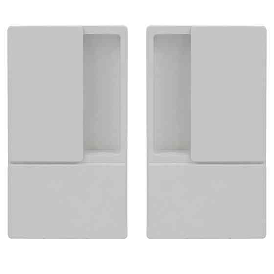 Ручка AGB Art. B3000001FM Wave для раздвижных дверей матовый белый Киев