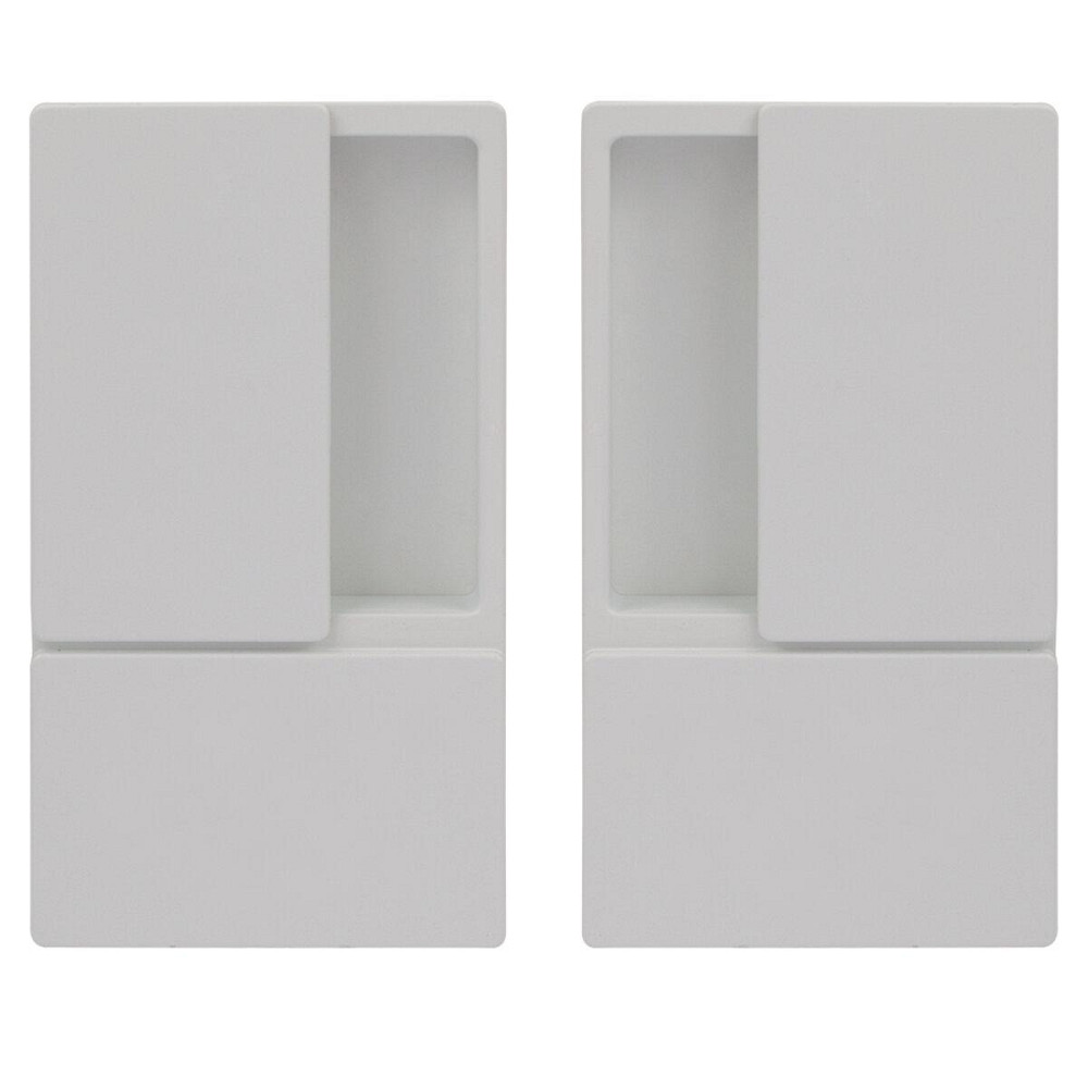 Ручка AGB Art. B3000001FM Wave для раздвижных дверей матовый белый Киев - изображение 1