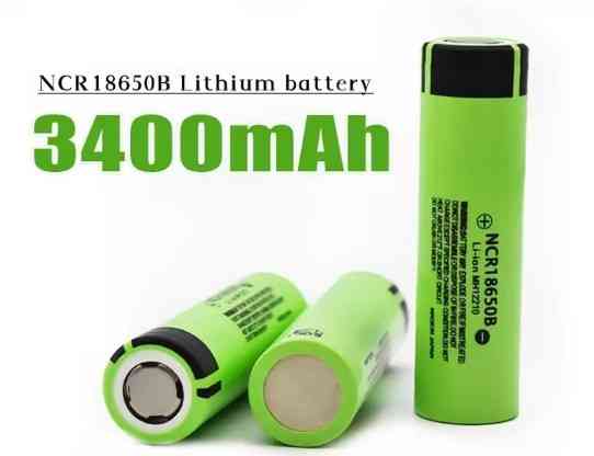 Промышленный Li-Ion аккумулятор Panasonic NCR18650B 3400 mAh без защиты 18650 Киев