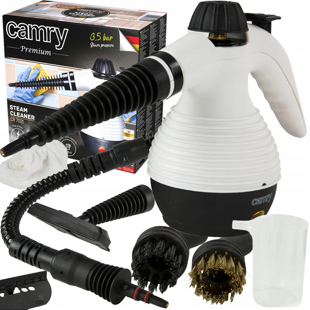 Многофункциональный Пароочиститель ручной 350 мл давления пара до 3.5 бар Camry CR (7021) Нововолынск - изображение 1