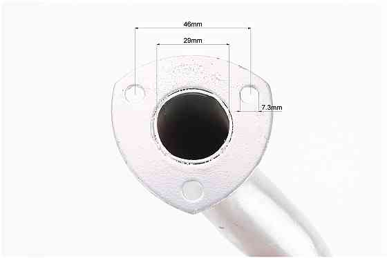 Коліно (труба) глушника 2х3отв. Київ