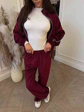 Женский велюровый костюм двойка кофта и штаны Одесса