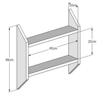 Полка настенная 