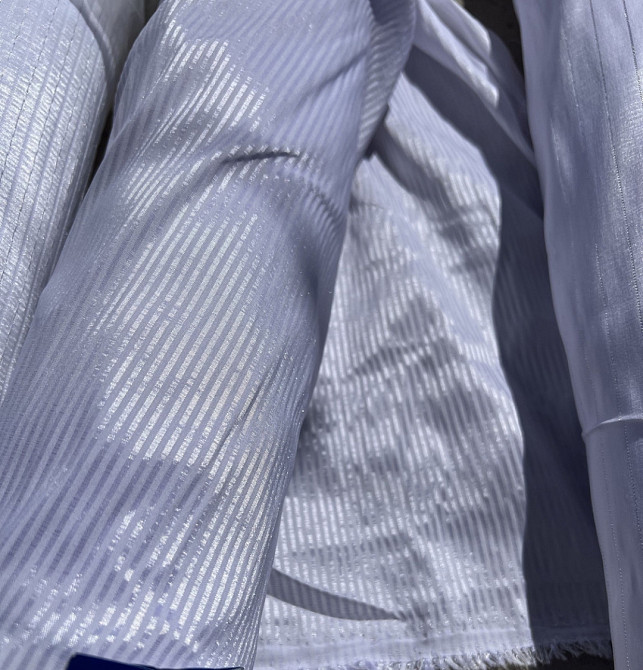 Тканина/опт/костюмка біла — від 5 м. 50 грн/м. Київ - фото 3