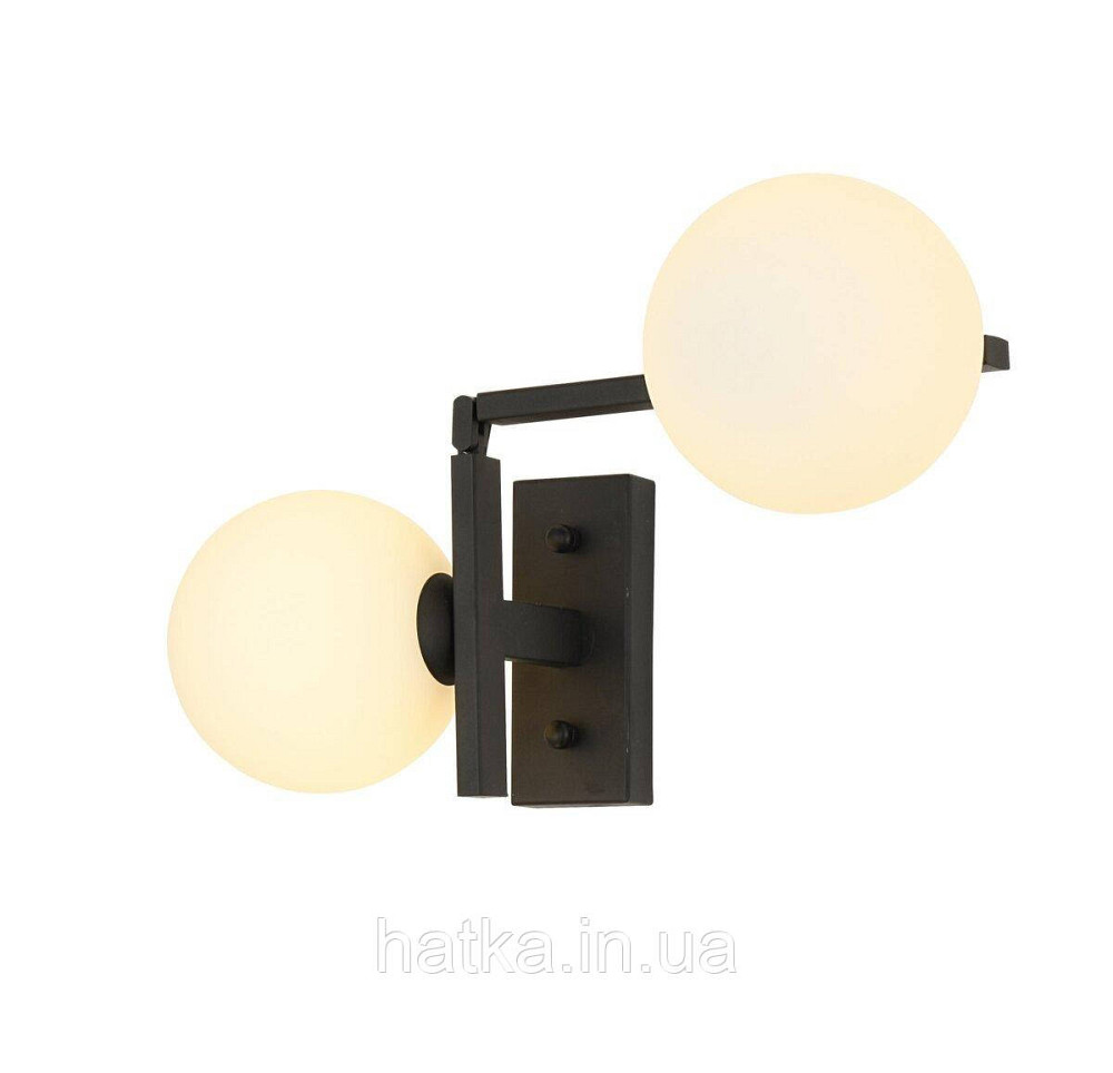 Бра настінне сучасне VALESO BB84016-2 BK чорне Київ - фото 1