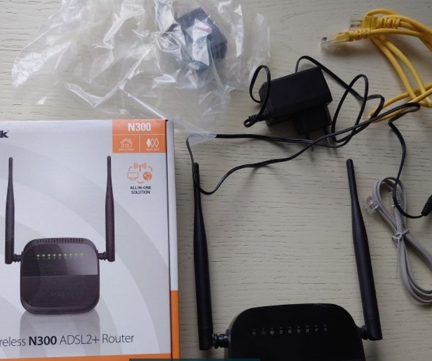 Роутер D-Link DSL-2750U. Київ - фото 3