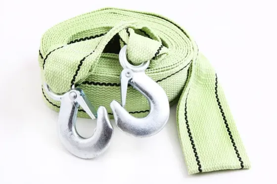 Трос буксирова стрічка 2 т/4.5м/6.0см Steel Power гачки Вінниця