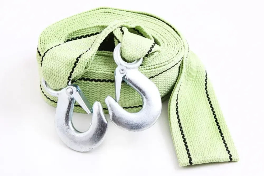 Трос буксировочный лента  2 т/4.5м/6.0см Steel Power крючки Винница - изображение 1