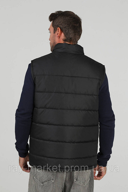 Жилет стьобаний Ray Basic чоловічий утеплений чорний (U0601M-Black) 3XL Київ - фото 4