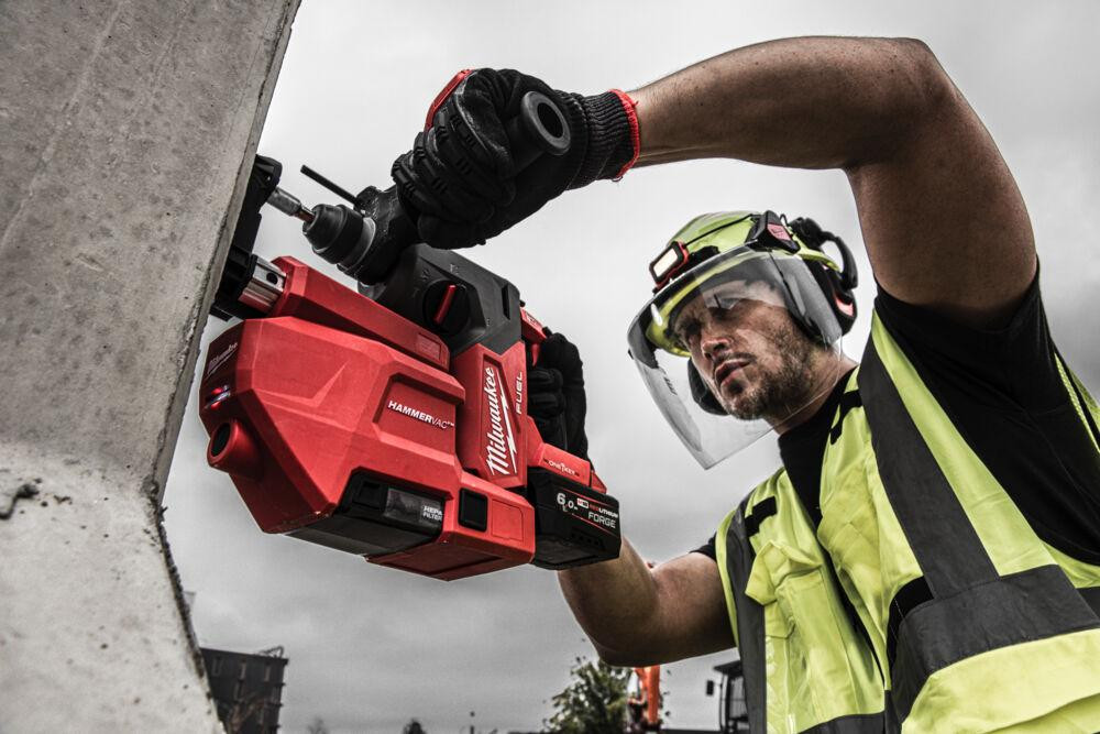 Каска захисна BOLT100 Hi-Vis MILWAUKEE, не вентильована, жовта Одеса - фото 2