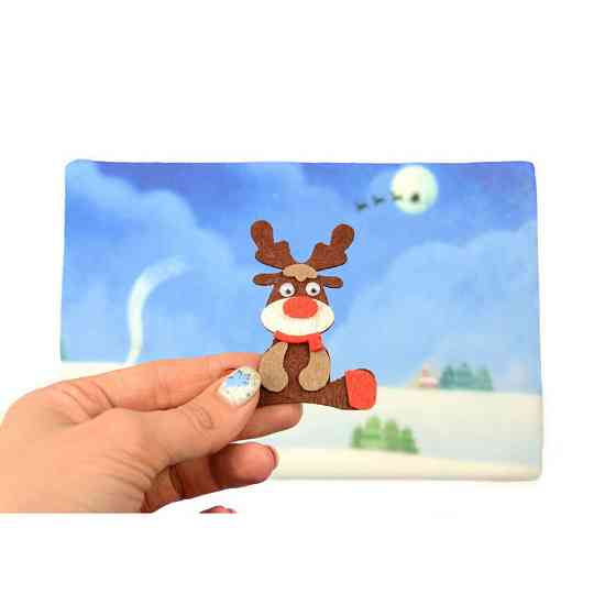 Развивающая игра из фетра 