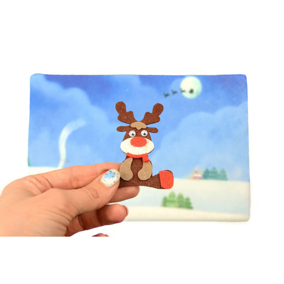 Развивающая игра из фетра 