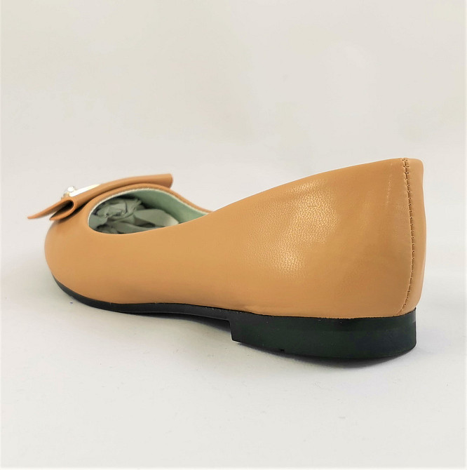 . Жеганські Балетки Бежеві Мокасини Туфлі Коричневі (розміри: 36,38,39) — 39-6 Дніпро - фото 4