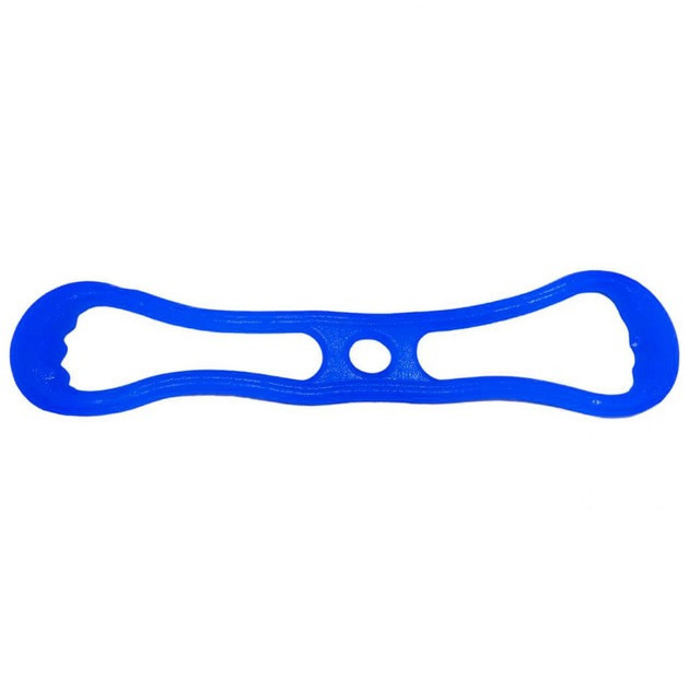 Еспандер для фітнесу BT-SG-0017 гумовий метелик Синій Вінниця - фото 1