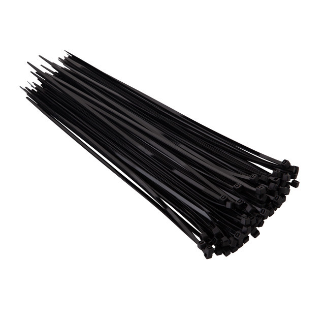 Хомут пластиковий, 3,6×250 мм, 100 шт/упак, чорний INTERTOOL TC-3626 Київ - фото 2