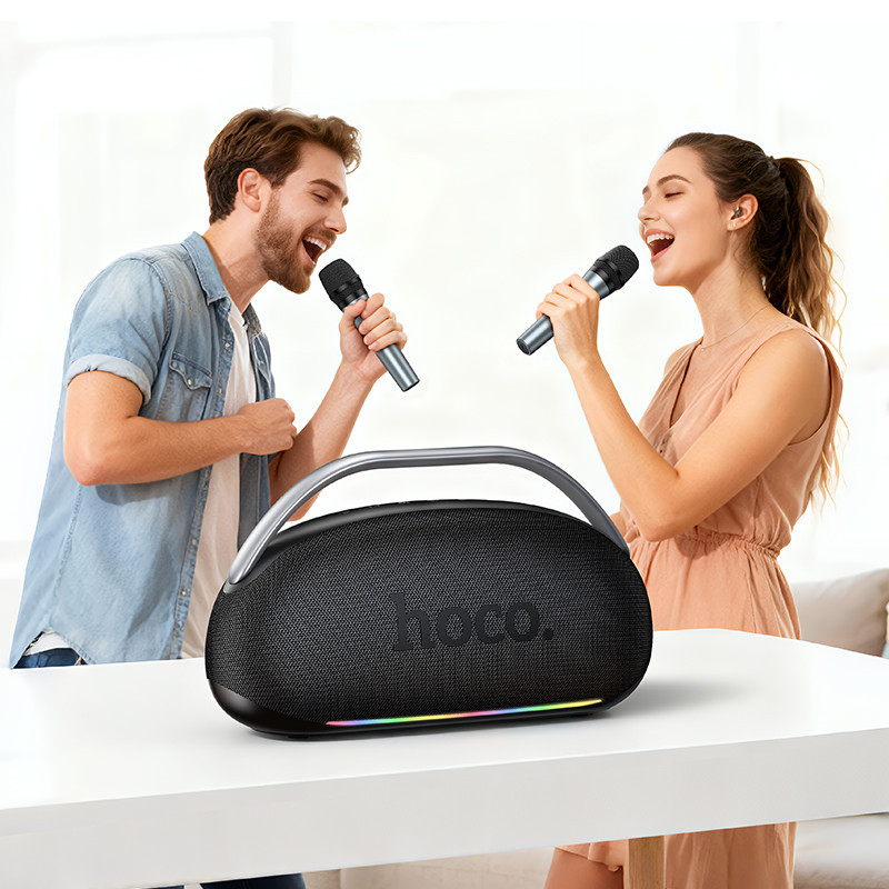 Портативная колонка HOCO HT2 Melody portable BT speaker Black Одесса - изображение 9