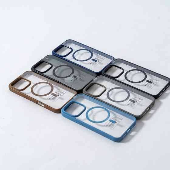 Чехол Spigen Magnetic Color для iPhone 13, синий Киев