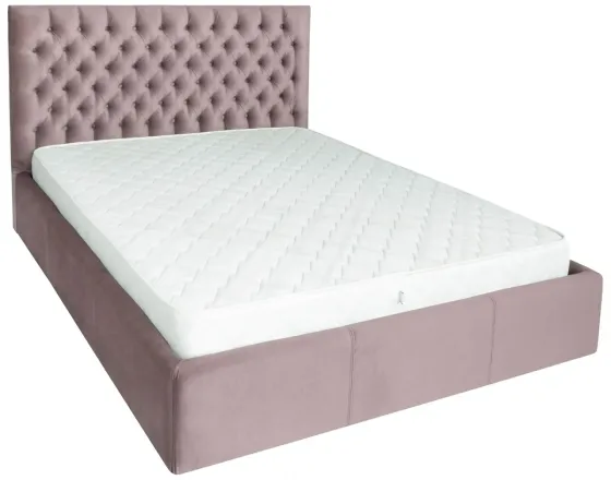 Кровать Двуспальная Cambridge VIP 180 х 190 см Missoni 021 С дополнительной металлической цельносварной рамой Темно-розовый Киев