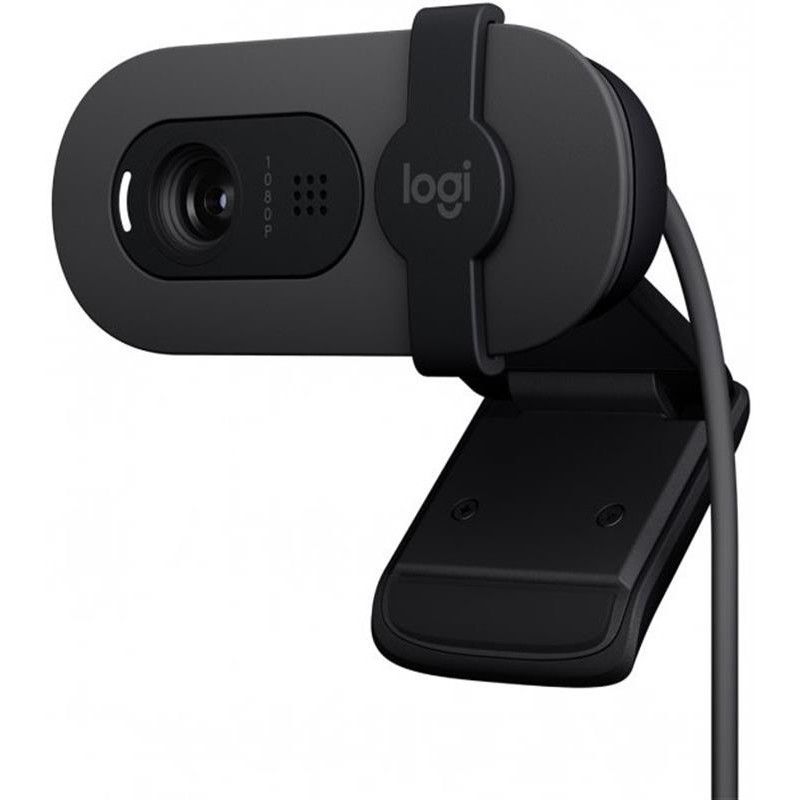 Веб-камера Logitech Brio 100 Graphite (960-001585) Чорний Харків - фото 8