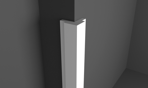 Угол фасадный Prestige Decor HC 202 внутренний Днепр