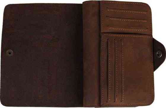 Кошелек мужской Коричневый (Vintage) Киев