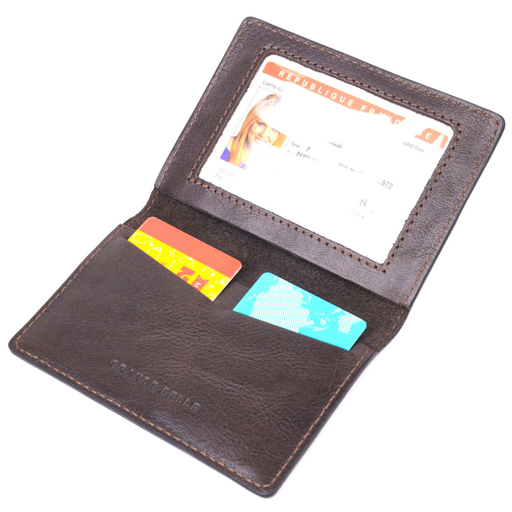 Шкіряна обкладинка на військовий квиток Слава ЗСУ (GRANDE PELLE) Київ - фото 1