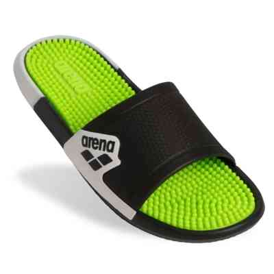 Шльопанці Arena Marco Active 009279-120 чорний, зелений 44 (3468337513445) Вінниця