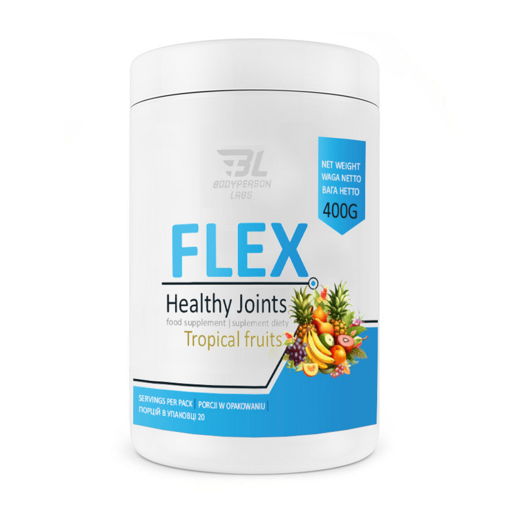 Компелекс для суглобів та зв'язок Bodyperson Labs Flex Healthy Joints 400g тропічні фрукти Київ - фото 1