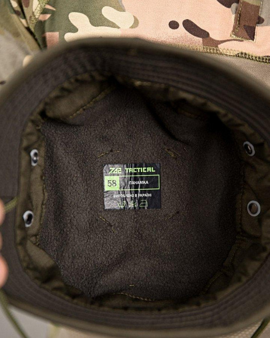 Тактична панама софтшел олива ПП8010 Одеса - фото 4