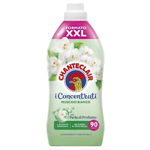 Пом'якшувач для тканин 1800мл концентрований Білий мускус ChanteClair Житомир