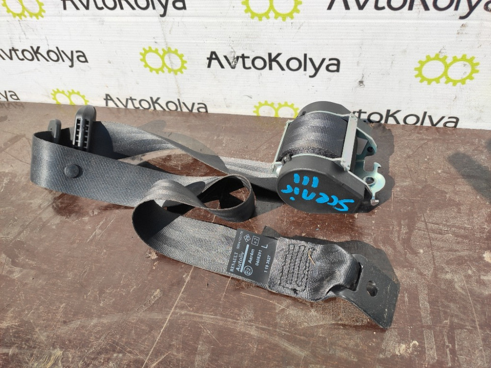 Ремінь безпеки задній лівий Renault Scenic III 2009-2016 (888410017R) Ковель - фото 1