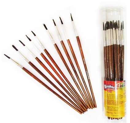 Пензлик білка №  3 круглий 