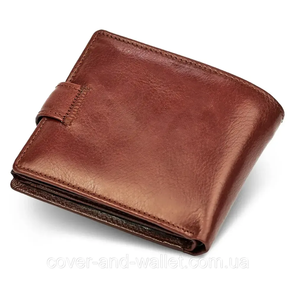 Качественный мужской кожаный кошелек с блоком для документов ST Leather Киев - изображение 10