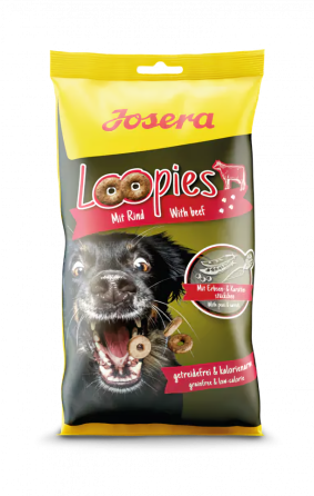 Лакомство для собак Josera Loopies Rind (Йозера Лупис Ринд) с говядиной, 150 г Винница
