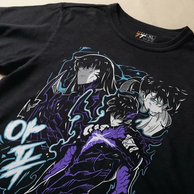 Футболка для подростка мальчика с принтом 140olo Leveling 140ung Jin-Woo 7 Размер 160 Anime10922 Днепр - изображение 3