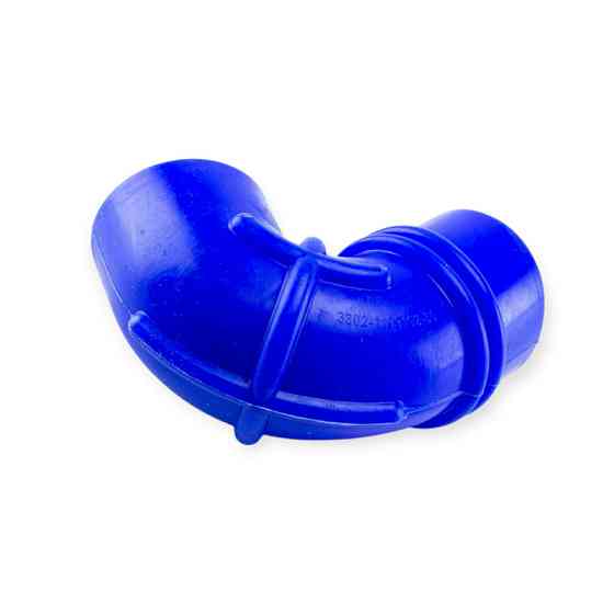 Патрубок фильтра ГАЗ (405) угол силикон (ДМРВ) воздушгого Мукачево